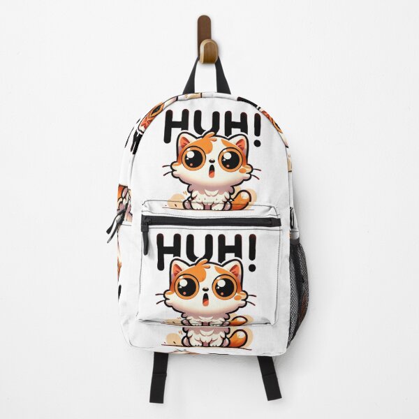 Item preview, Huh Cat Meme Sticker: Puzzled Kitty designed and sold by NexaArts.