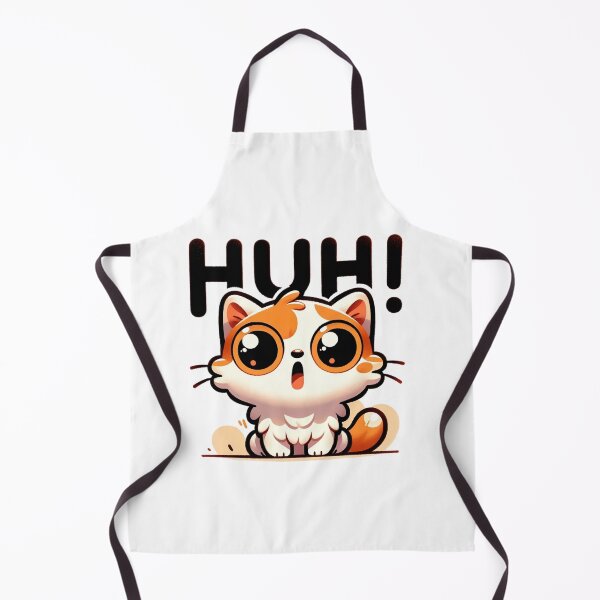 Item preview, Huh Cat Meme Sticker: Puzzled Kitty designed and sold by NexaArts.