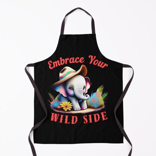 Item preview, Embrace Your Wild Side. happy elephant designed and sold by ElephantVibes.