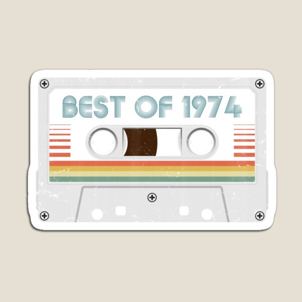 Item preview, 50th Birthday Best of 1975 Cassette Tape Vintage for Gift designed and sold by RicardoTito.