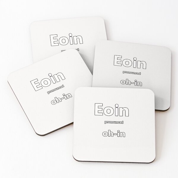 Item preview, Eoin - how to pronounce this Irish boys name designed and sold by Caroline Brennan.