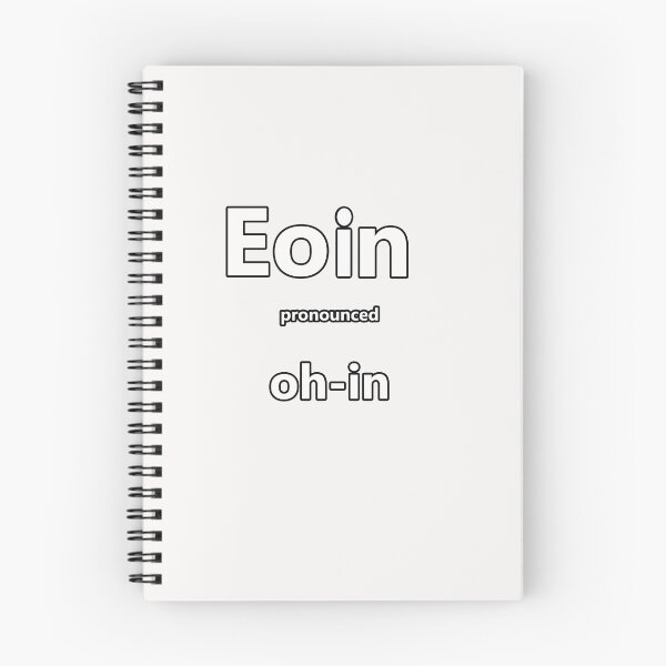 Item preview, Eoin - how to pronounce this Irish boys name designed and sold by Caroline Brennan.