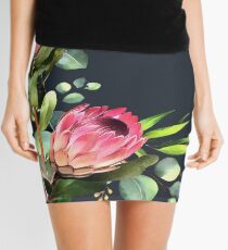 bush blue Mini Skirt