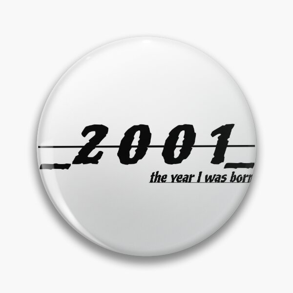 Item preview, "2001 Year: Nostalgic and Timeless Graphic with Classic Font" designed and sold by Huycao211.