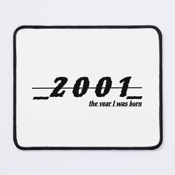 Item preview, "2001 Year: Nostalgic and Timeless Graphic with Classic Font" designed and sold by Huycao211.