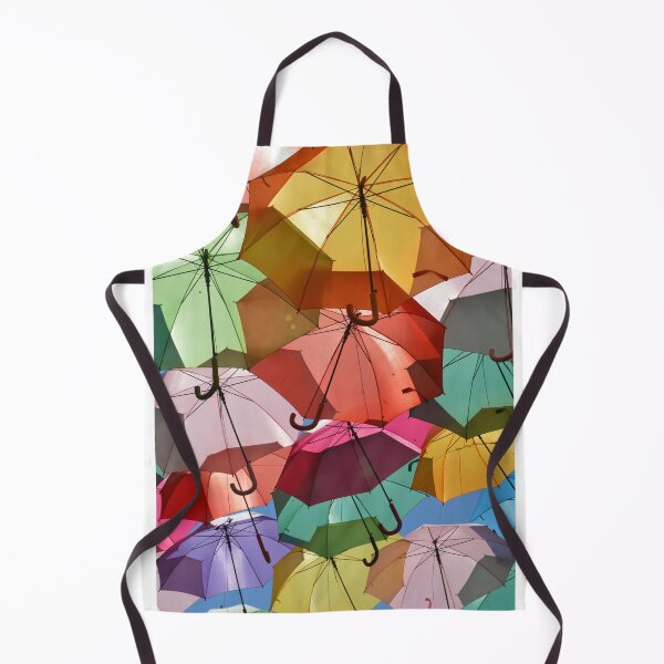 Item preview, Multicoloured umbrellas in the streets of Agueda, Portugal designed and sold by Julie Dawn Fox.