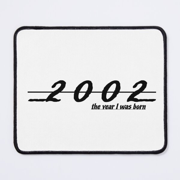 Item preview, "2002 Year: Nostalgic and Timeless Graphic with Classic Font" designed and sold by Huycao211.