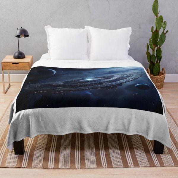 Item preview, Ringed Space Station Sci Fi Art designed and sold by PeteRascal.