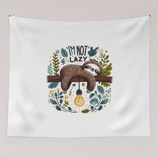 Item preview, Not lazy designed and sold by Caloop-designs.
