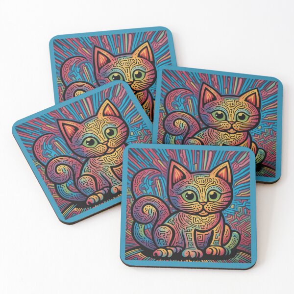 Item preview, The Curious Little Cat designed and sold by Owl-o-the-wisp.