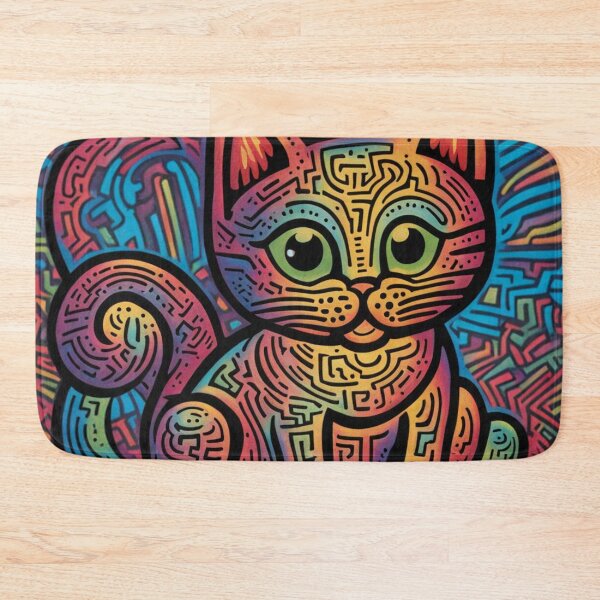 Item preview, The Curious Little Cat designed and sold by Owl-o-the-wisp.