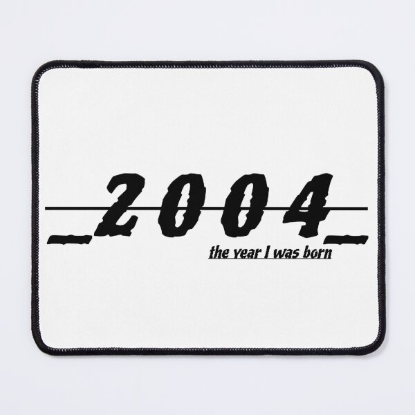 Item preview, "2004 Year: Nostalgic and Timeless Graphic with Classic Font" designed and sold by Huycao211.