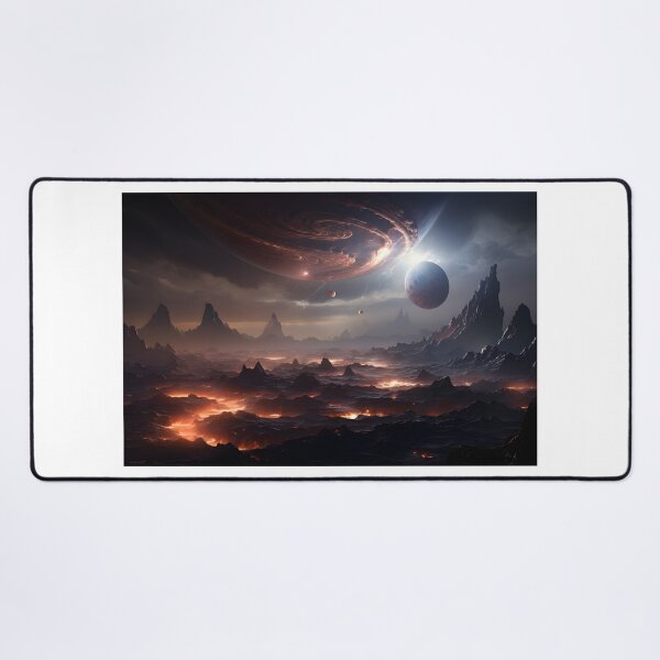 Item preview, Alien World Science Fiction Art designed and sold by PeteRascal.