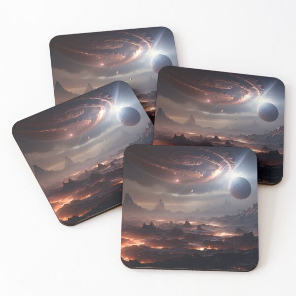 Item preview, Alien World Science Fiction Art designed and sold by PeteRascal.