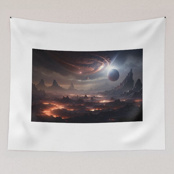 Item preview, Alien World Science Fiction Art designed and sold by PeteRascal.