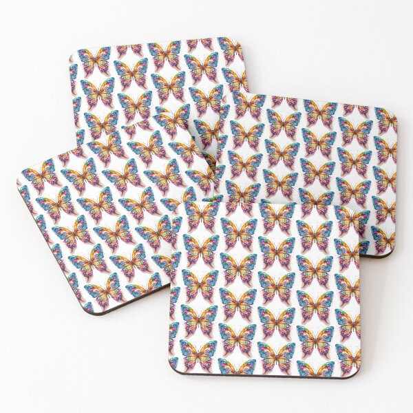 Item preview, Fluttering Elegance: Embrace the Vibrance of Our Rainbow Butterfly Design - Unleash Colorful Freedom on Redbubble! designed and sold by Ignorant-Artist.