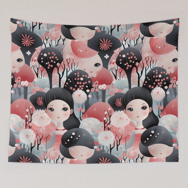 Item preview, Festive Hina Doll Fantasy designed and sold by cozycrafts3.