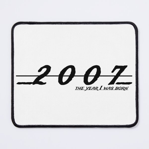 Item preview, "2007 Year: Nostalgic and Timeless Graphic with Classic Font" designed and sold by Huycao211.