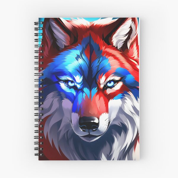 Item preview, Whispers of the Wild: A Wolf's Portrait designed and sold by modernaarte.