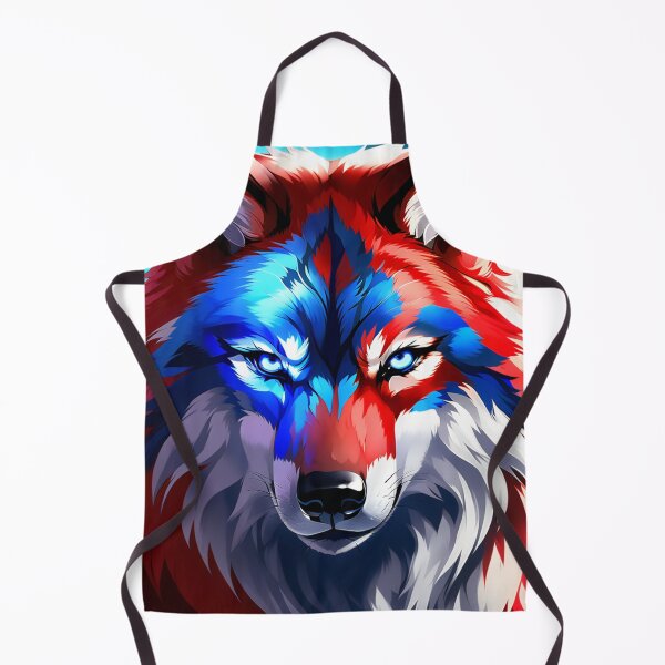 Item preview, Whispers of the Wild: A Wolf's Portrait designed and sold by modernaarte.