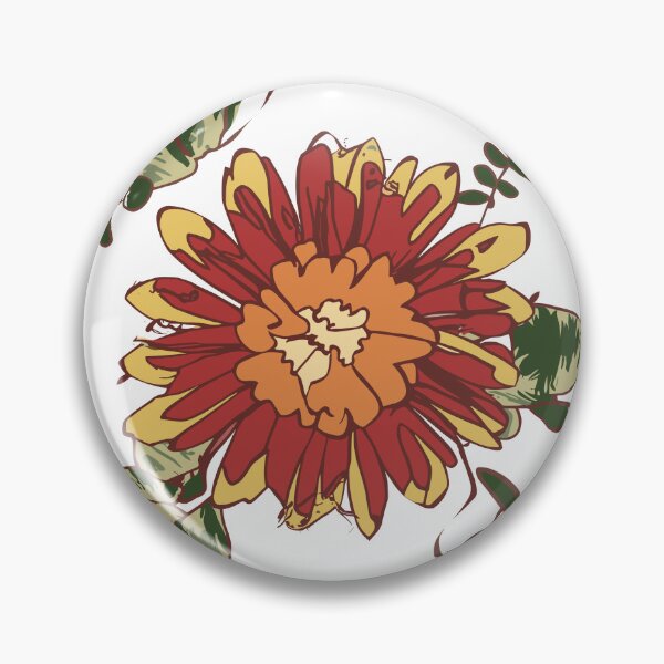 Item preview, Red Flower Pattern designed and sold by Lilac32.