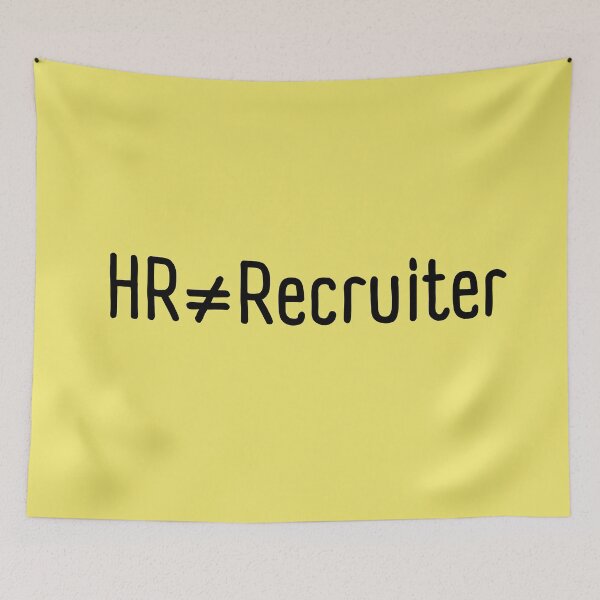 Item preview, HR is not Recruiter  designed and sold by trendingatees.