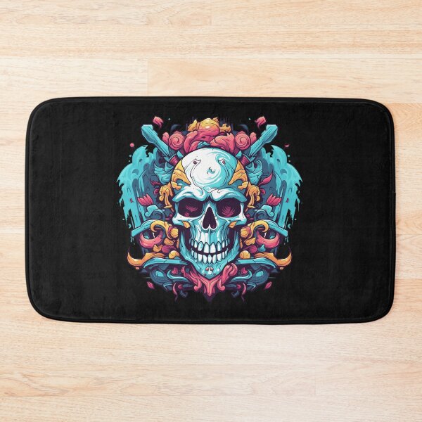 Item preview, American Traditional Cartoon Skull designed and sold by Goku Creations.