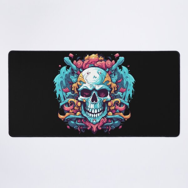 Item preview, American Traditional Cartoon Skull designed and sold by Goku Creations.