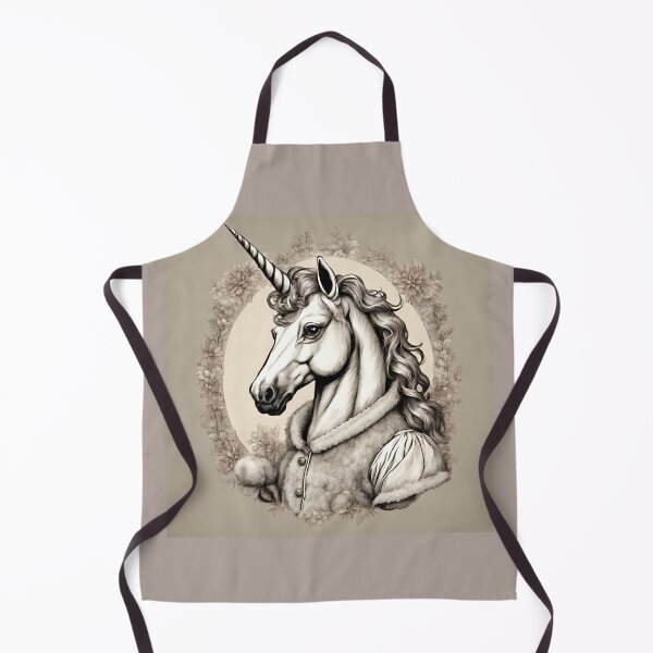 Item preview, Cute Unicorn Head, Vintage Unicorn Art For Unicorn Fans designed and sold by haRexia.