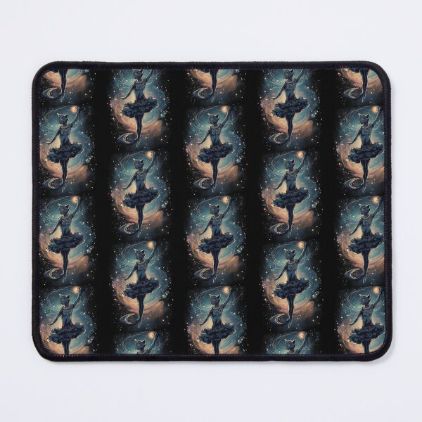 Item preview, Cat ballet in the stars designed and sold by ArtFeverShop.