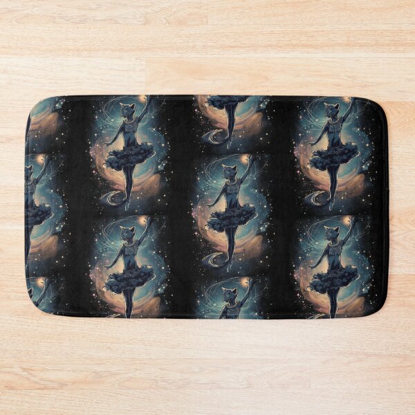 Item preview, Cat ballet in the stars designed and sold by ArtFeverShop.
