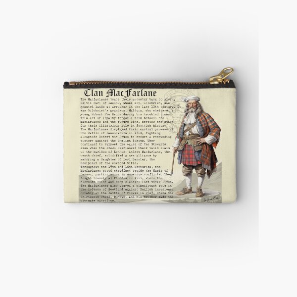 Item preview, MacFarlane Scottish Clan History  designed and sold by BagTown Clans.