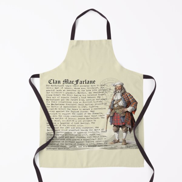 Item preview, MacFarlane Scottish Clan History  designed and sold by BagTown Clans.
