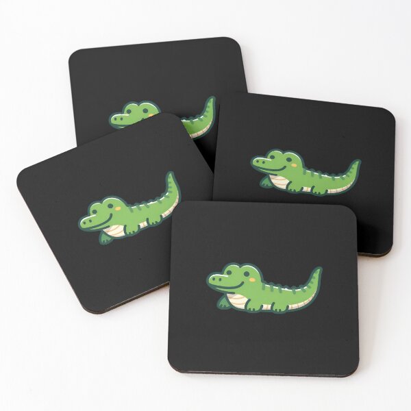 Item preview, Kawaii Baby Alligator Minimalist designed and sold by Pati-Design.