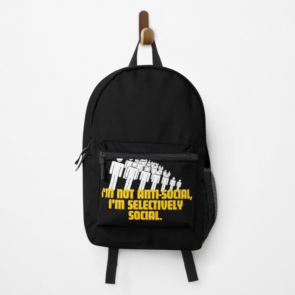 Item preview, I'm not anti-social, I'm selectively social. designed and sold by Reichcorp.