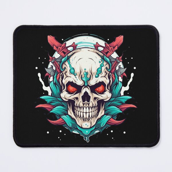 Item preview, American Traditional Cartoon Skull designed and sold by Goku Creations.
