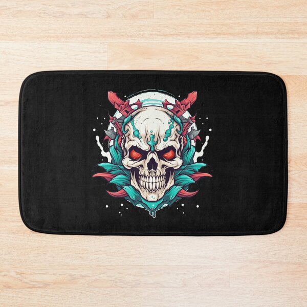Item preview, American Traditional Cartoon Skull designed and sold by Goku Creations.