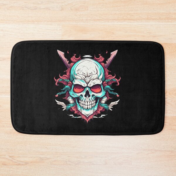 Item preview, American Traditional Cartoon Skull designed and sold by Goku Creations.