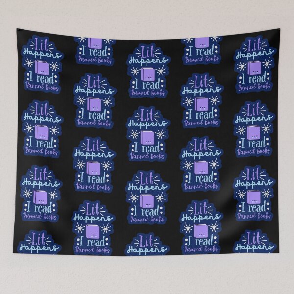Item preview, I Read Banned Books Bookish Stuff designed and sold by Renata illustrata.
