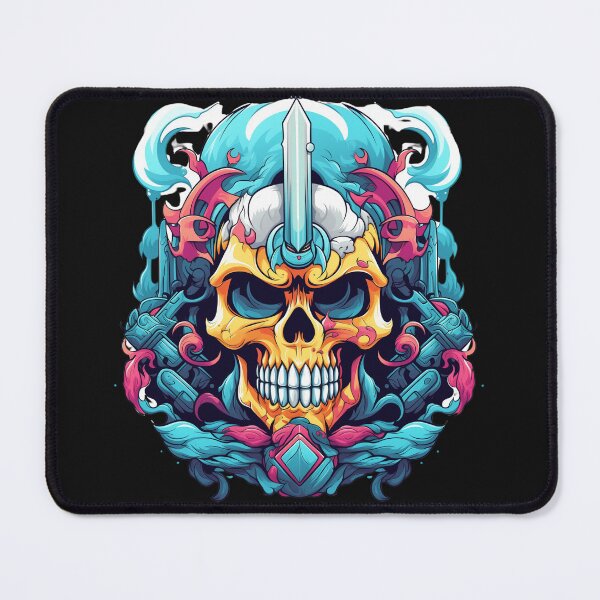 Item preview, American Traditional Cartoon Skull designed and sold by Goku Creations.