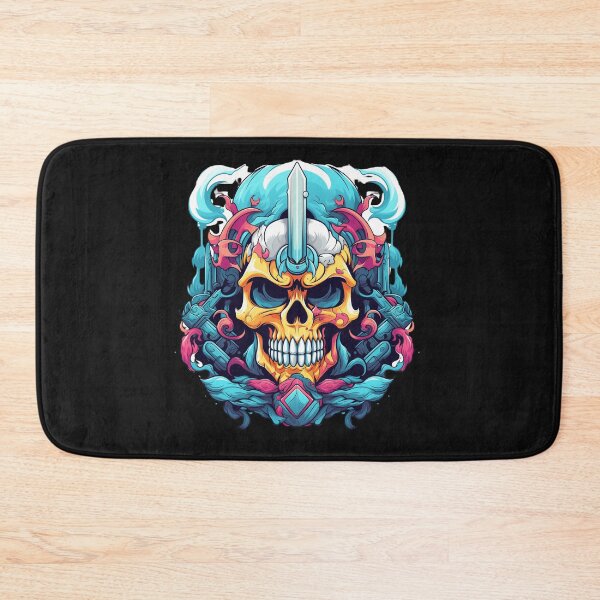 Item preview, American Traditional Cartoon Skull designed and sold by Goku Creations.