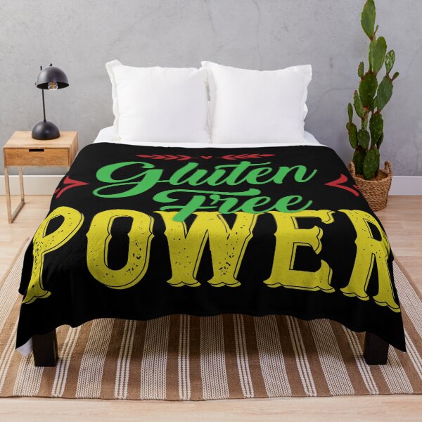 Item preview, "Gluten free Power" t shirt design designed and sold by MyGluteesFree77.