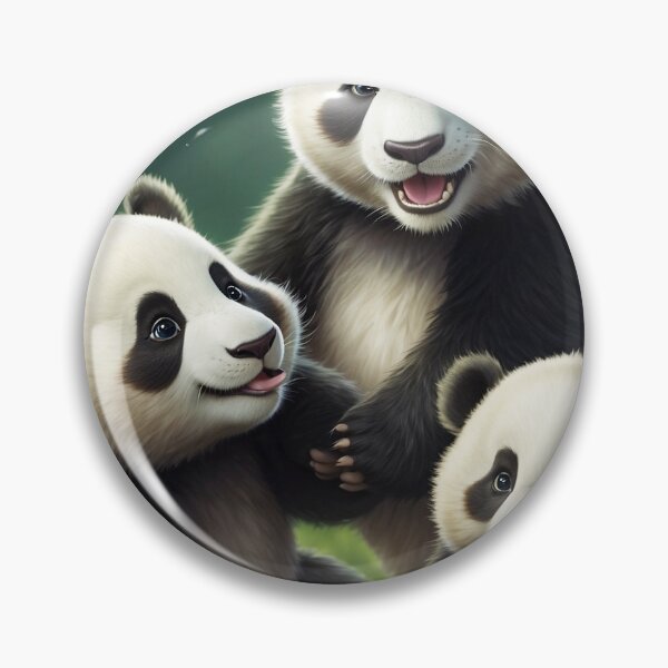 Item preview, Three cute pandas designed and sold by Proren.