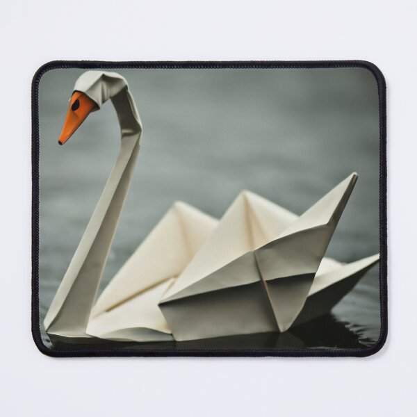 Item preview, Origami Swan on Water - Delicate Paper Sculpture designed and sold by SorryFrog.