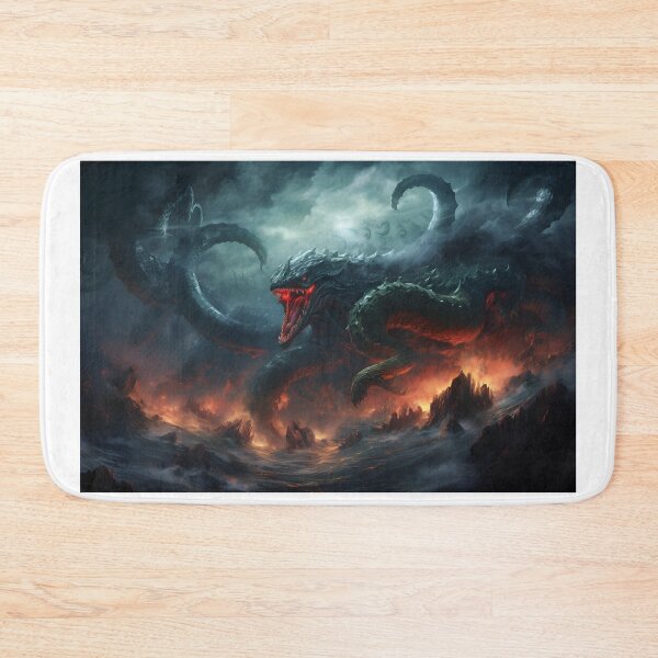Item preview, Giant Space Monster Attacks! Sci Fi  Art designed and sold by PeteRascal.