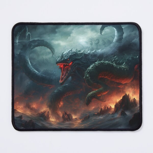 Item preview, Giant Space Monster Attacks! Sci Fi  Art designed and sold by PeteRascal.
