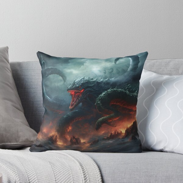 Item preview, Giant Space Monster Attacks! Sci Fi  Art designed and sold by PeteRascal.