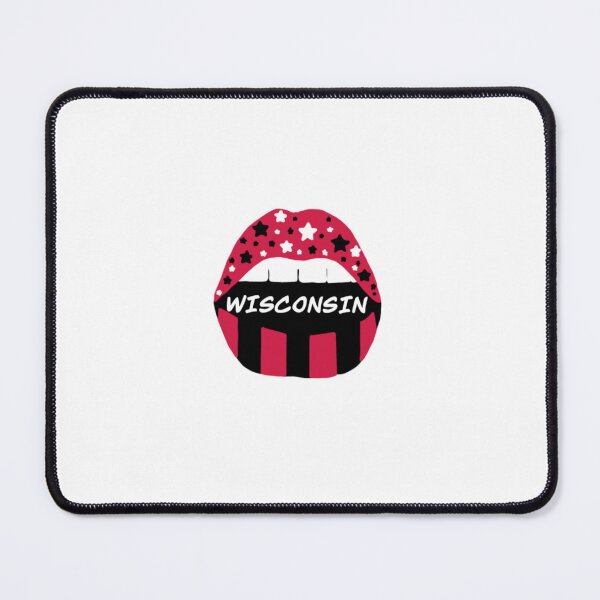 Item preview, Wisconsin Lips designed and sold by delmarvastickers.