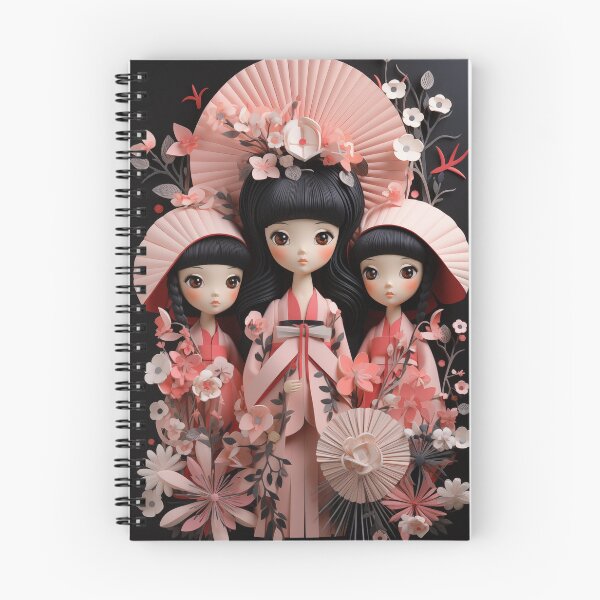 Item preview, Cherry Blossom Delight: Hina Dolls designed and sold by cozycrafts3.