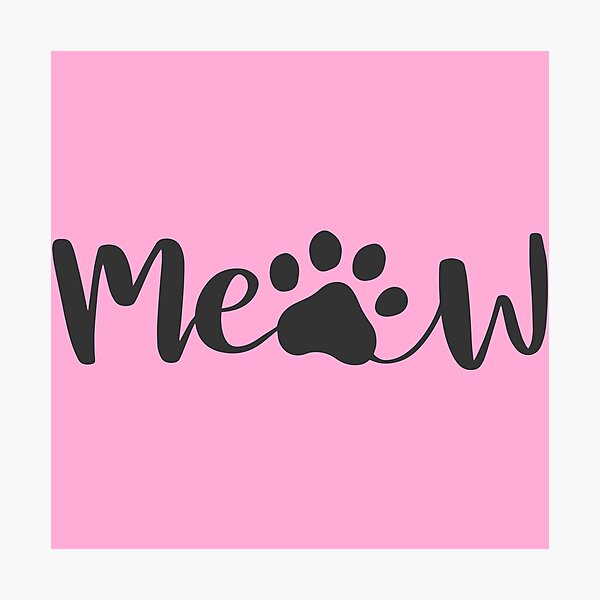 Item preview, Meow  designed and sold by LionessLove.